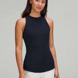 LULULEMON NAVY HOLD TIGHT TANK TOP SIZE 4/6
